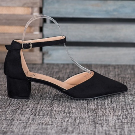 Small Swan Stylish pumps black 2