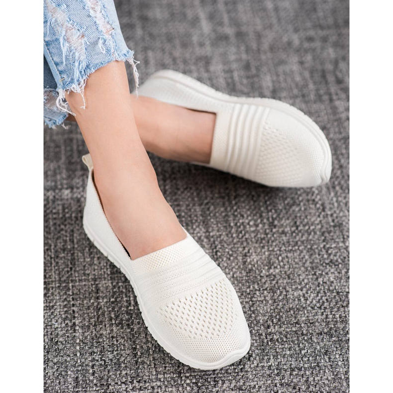 SHELOVET Comfortable Openwork Slipons brown 2