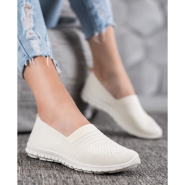 SHELOVET Comfortable Openwork Slipons brown 1