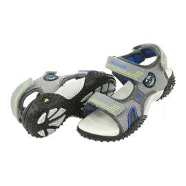 American Club American HL20/20 leather insole sandals, grey-blue 3 American Club American HL20/20 leather insole sandals, grey-blue 3