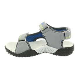 American Club American HL20/20 leather insole sandals, grey-blue 1