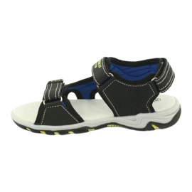 American Club Boys' sports sandals leather insert RL30/20 black 1