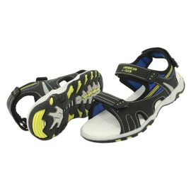American Club Boys' sports sandals leather insert RL30/20 black 3 American Club Boys' sports sandals leather insert RL30/20 black 3