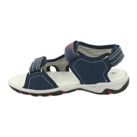 American Club Boys sandals leather insert RL30/20 navy blue 1
