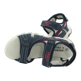 American Club Boys sandals leather insert RL30/20 navy blue 4