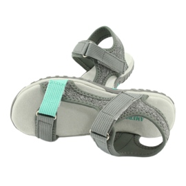 American Club RL24/20 gray sandals with a leather insert grey 4