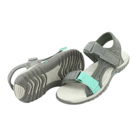 American Club RL24/20 gray sandals with a leather insert grey 3