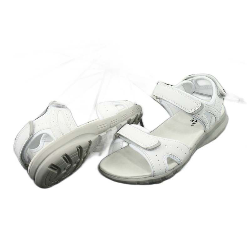 American Club HL15 / 20 white sports sandals 3