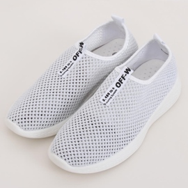 White NB262P-2 White sports shoes 1