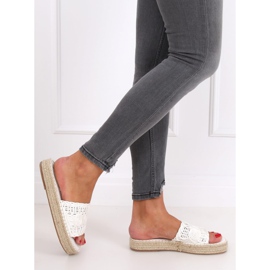 White espadrilles T353P White 1