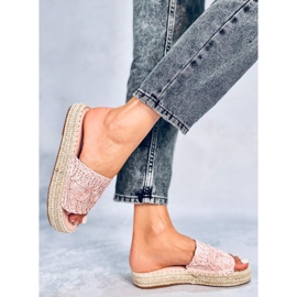 T353P Pink espadrilles slippers 2