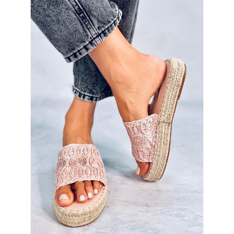 T353P Pink espadrilles slippers 1
