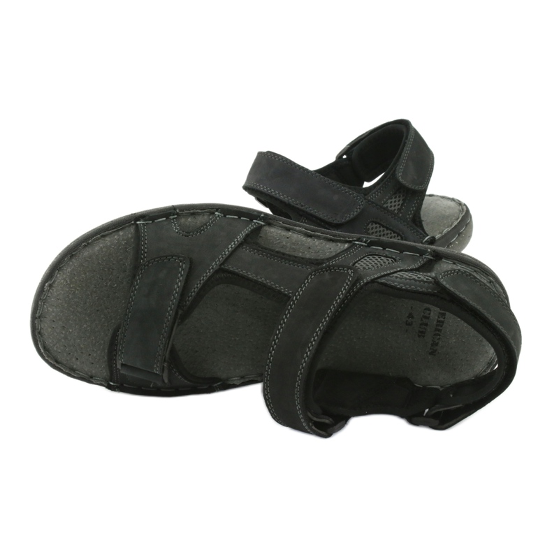 Men's sandals velcro American Club CY15 / 20 Dk.Navy navy blue 5 Men's sandals velcro American Club CY15 / 20 Dk.Navy navy blue 5