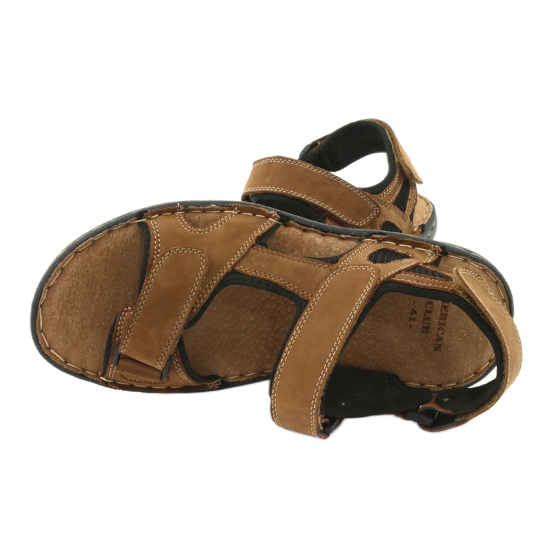 American Club CY15 / 20 velcro men's sandals brown 5 American Club CY15 / 20 velcro men's sandals brown 5