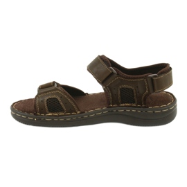 Comfortable American Club CY13 / 20 leather sports sandals brown 2 Comfortable American Club CY13 / 20 leather sports sandals brown 2
