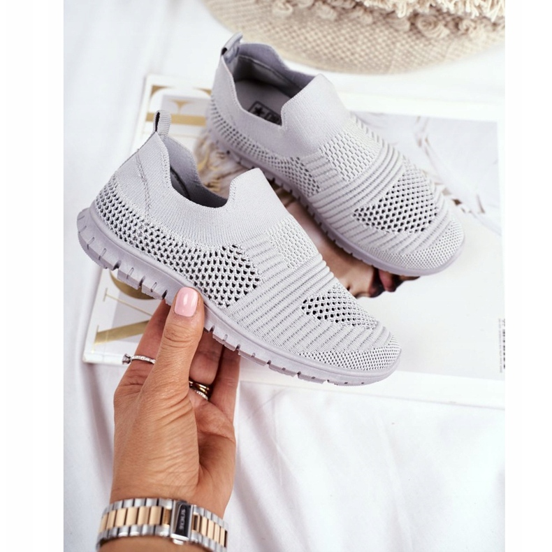 EVE Gray Bobi Children's Sport Shoes grey 2