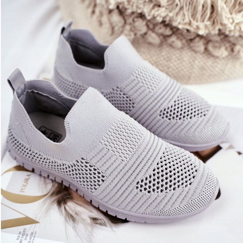 EVE Gray Bobi Children's Sport Shoes grey 1