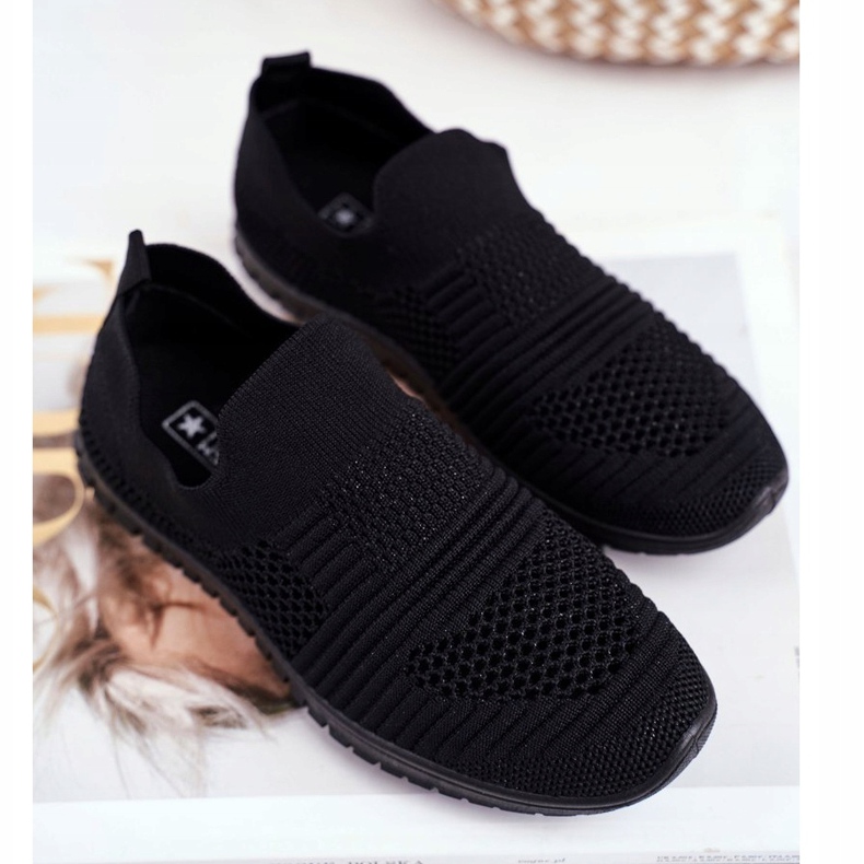 EVE Black Bobi Children's Sport Shoes 1