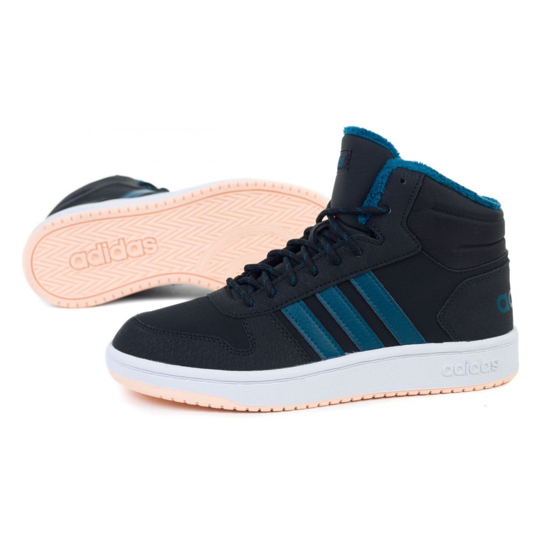 Adidas Hoops Mid 2.0 K Jr EE6703 black 1