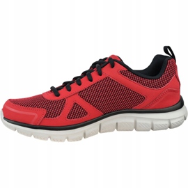 Skechers Track-Bucolo M 52630-RDBK Shoes red 1
