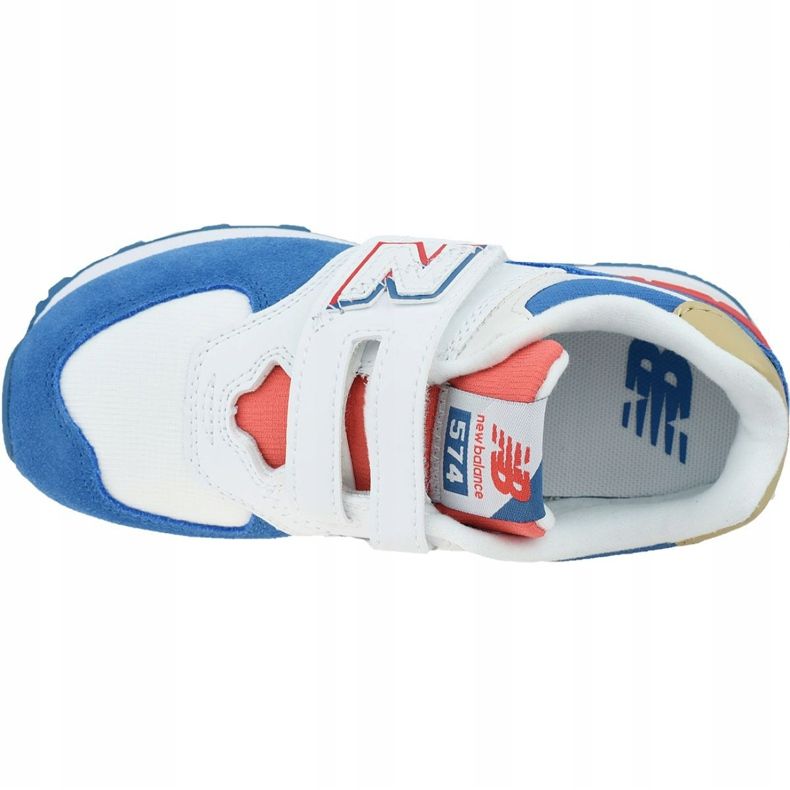 New Balance Jr YV574SCF shoes white blue 2