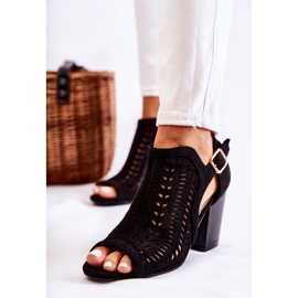 Bellucci Women's Boots with a Cut Spring Black Beyond Us 1