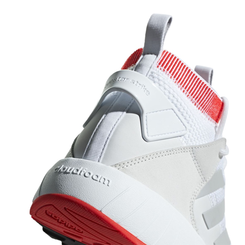 Adidas Questarstrike Mid M G25775 shoes white red grey 5