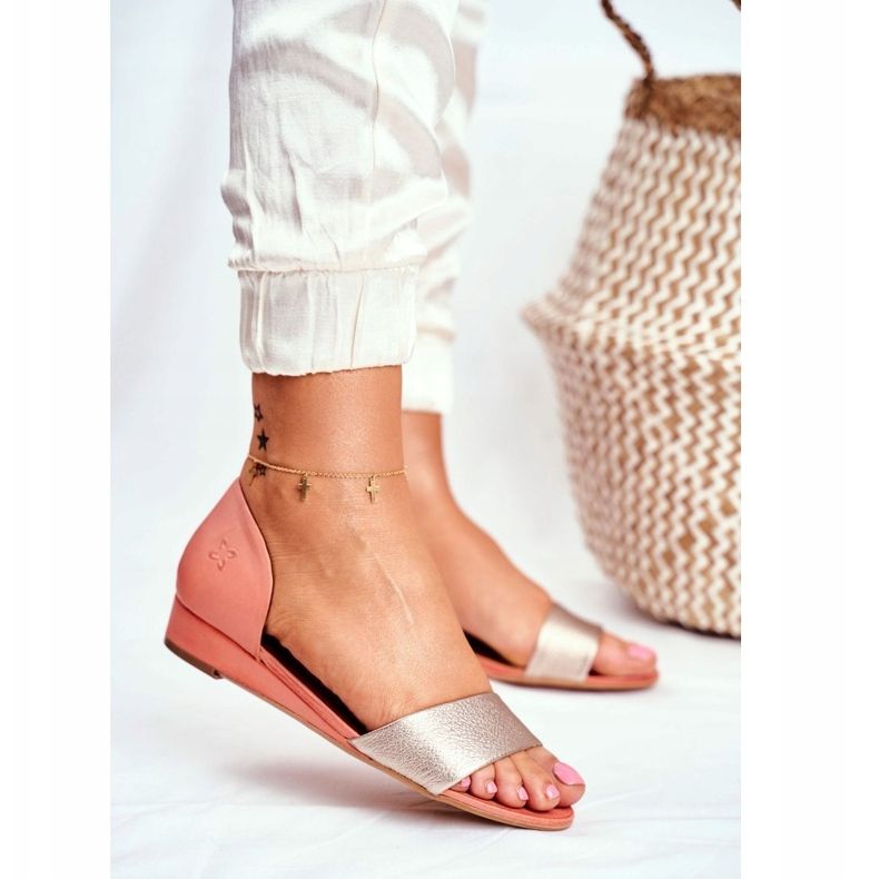 Women's Sandals Maciejka Leather Peach 1971 Nomara orange yellow 1 Women's Sandals Maciejka Leather Peach 1971 Nomara orange yellow 1