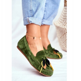 Women's Loafers Maciejka Leather Green 04494-09 / 00-5 1