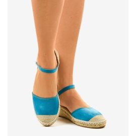 Blue espadrilles 3M85-23 1