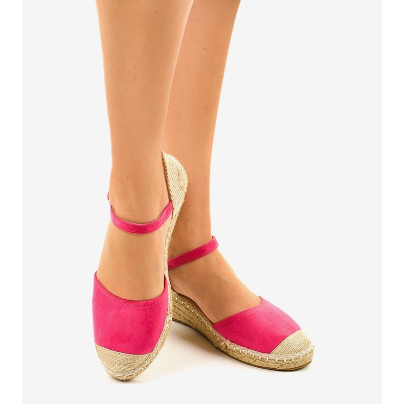 Pink espadrilles 3M85-19 1