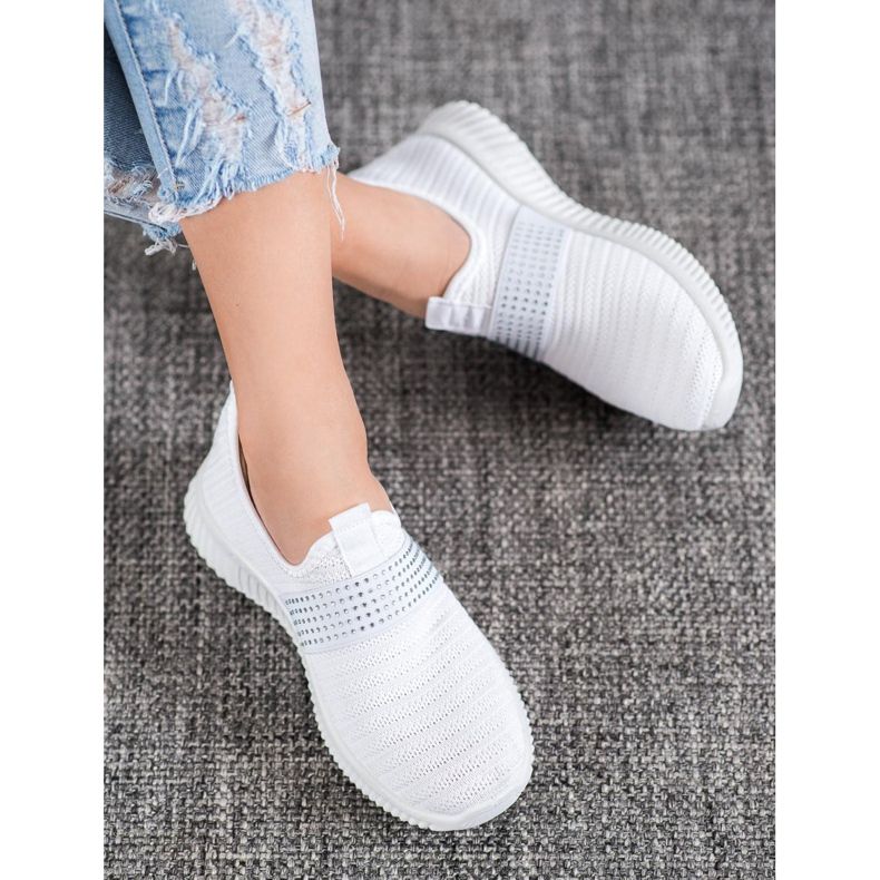 SHELOVET Slip-on Sports Shoes white 1