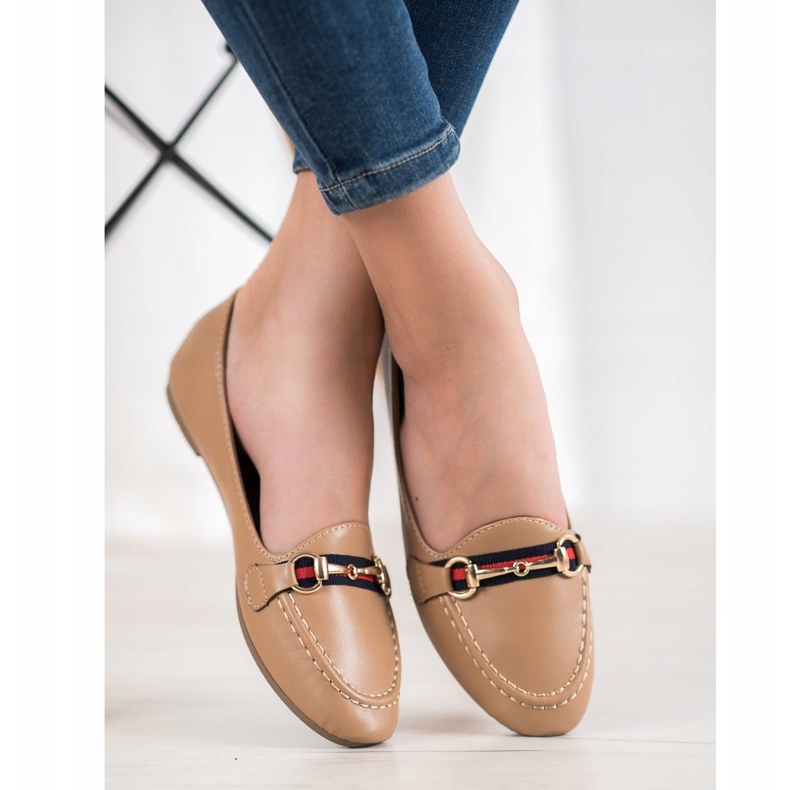 Clowse Fashionable Lords With Eco Leather brown 1 Clowse Fashionable Lords With Eco Leather brown 1