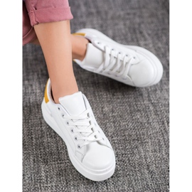 Renda White Sneakers On The Platform 1