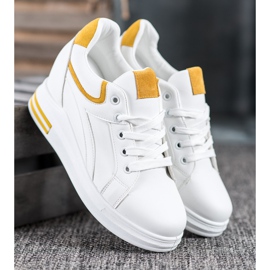 Lovery Wedge Sneakers white 2