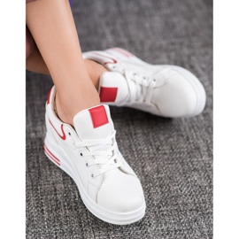 Lovery Wedge Sneakers white 1