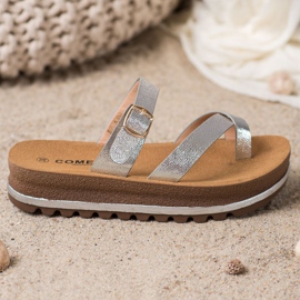 Comer Slippers On The Fashion Platform grey 2