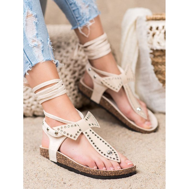 Seastar Tied Sandals Japanese brown 1