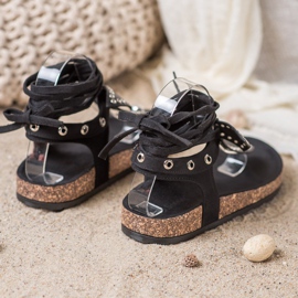 Seastar Tied Sandals Japanese black 1