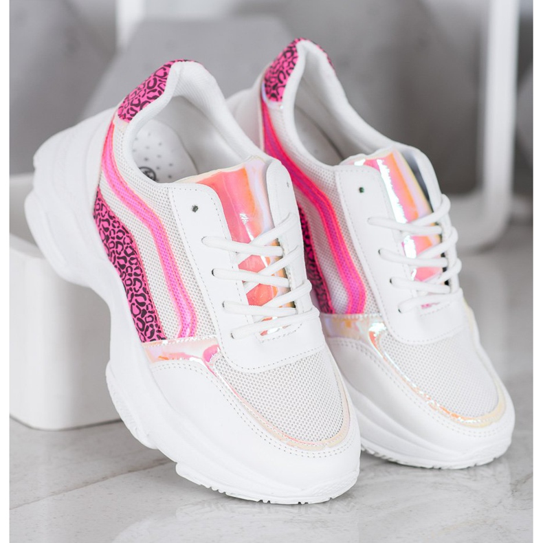 Marquiz Sneakers With Neon Inserts white multicolored 2