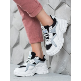 Sweet Shoes Tied Sneakers white black 2