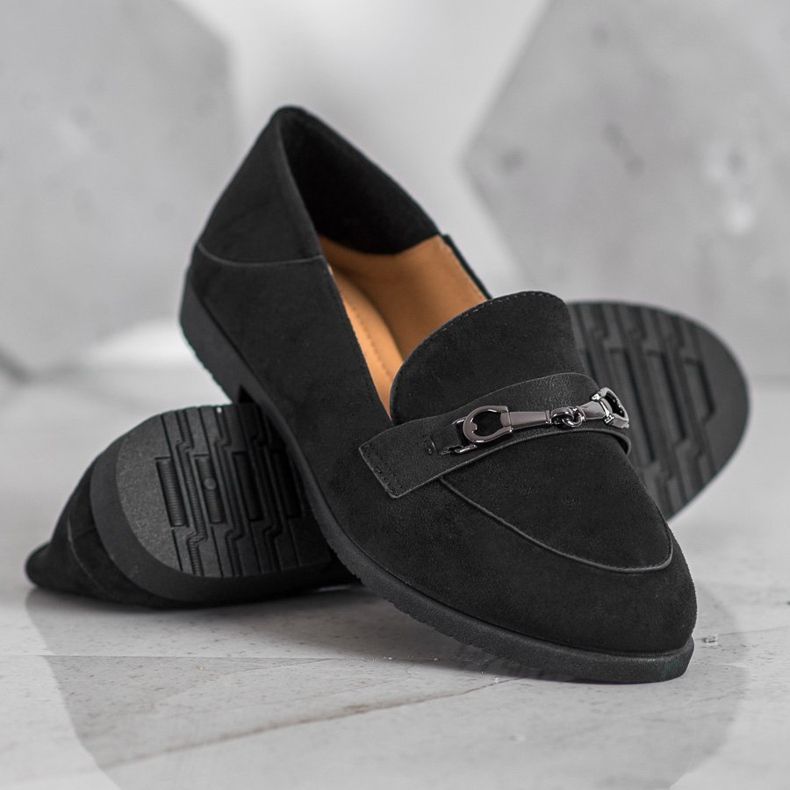 SHELOVET Suede Lords black 1