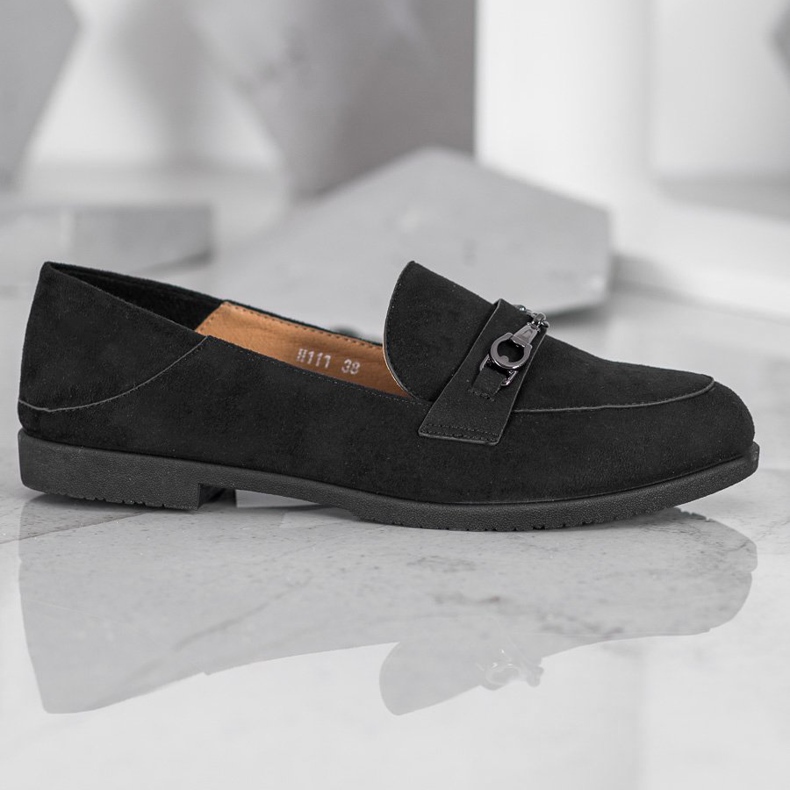 SHELOVET Suede Lords black 2