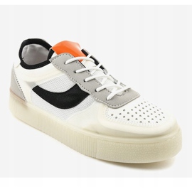 White sports shoes LA51P sneakers multicolored 1