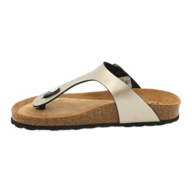 Medical slippers BIOX Gerona gold golden 1