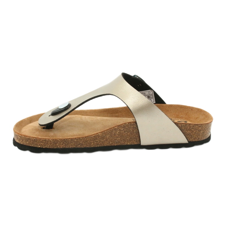 Medical slippers BIOX Gerona gold golden 1