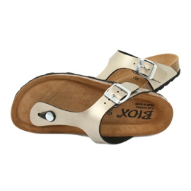 Medical slippers BIOX Gerona gold golden 4