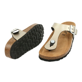 Medical slippers BIOX Gerona gold golden 3