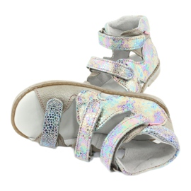 Mazurek High preventive leather sandals PLN 291 multicolored 4