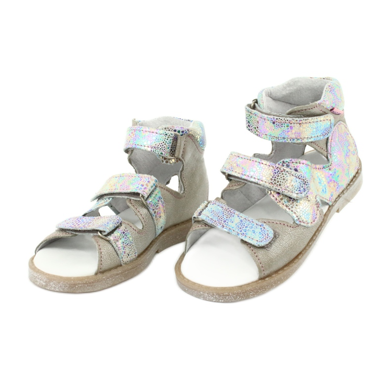 Mazurek High preventive leather sandals PLN 291 multicolored 2